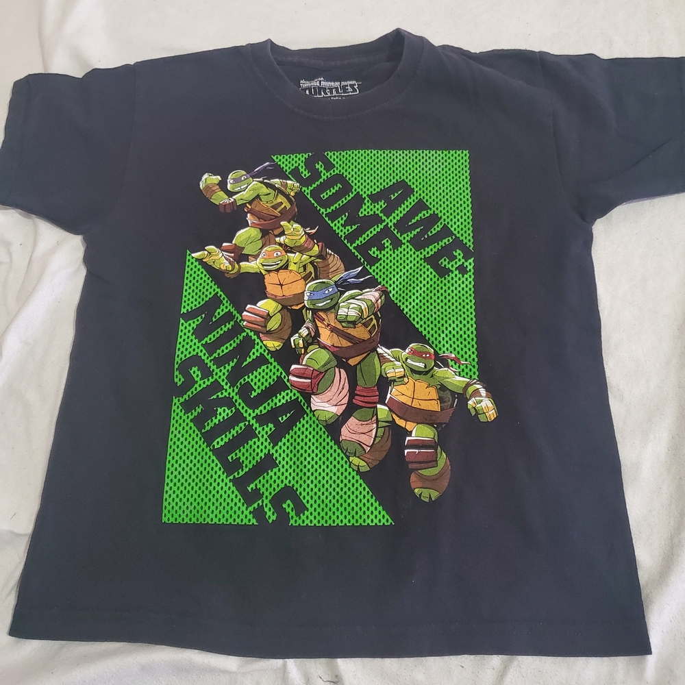 Teenage Mutant Ninja Turtles Black Kids T-Shirt